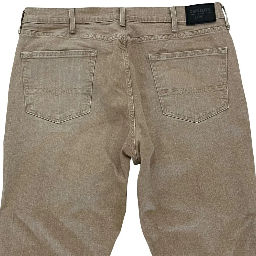 Denizen Levi's Mens‎ 231 Athletic Fit Jeans 38x29 Tan Stretch Slightly Tapered
